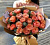 Букет из 21 роз Кахала с эвкалиптом